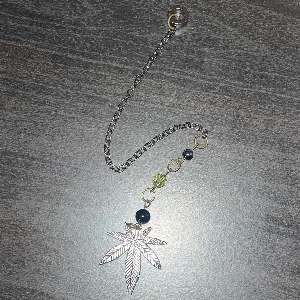 Silver Leaf Pendulum